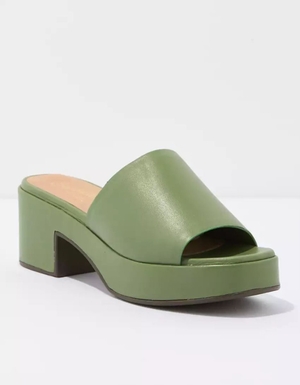 Compensées American Eagle Seychelles One of a Kind Plateforme Sandal Vert Femme | TLY-03980372